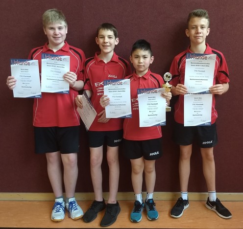 Bezirksmannschaftsmeister Schüler: TTC Florstadt