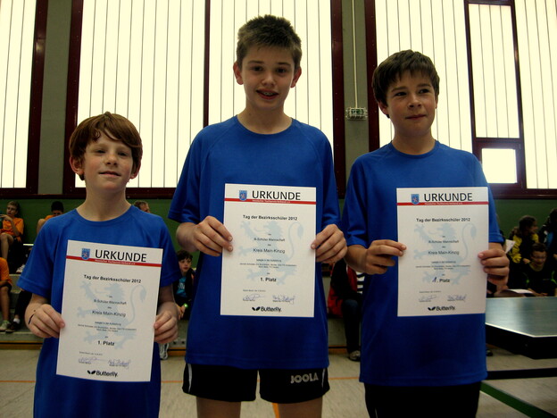 Die siegreichen B-Schüler des Main-Kinzig-Kreises. (Foto: Norbert Fritz)