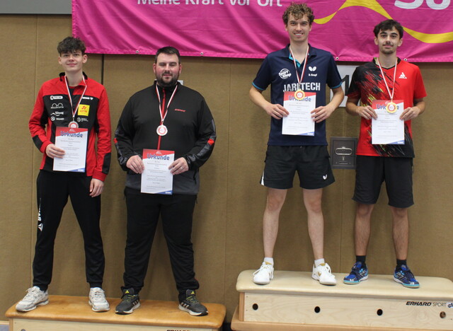 Siegerfoto Erwachsene Doppel Offene-Klasse 