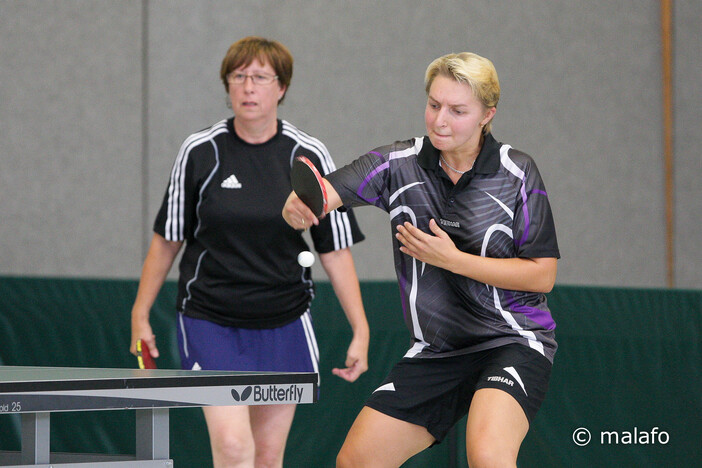 Damen C-Klasse Doppel: 1. Marina Morozov/Dagmar Tihanyi (TSV S.-W. Vöhl 1864 / TSV 1912/60 Bromskirchen