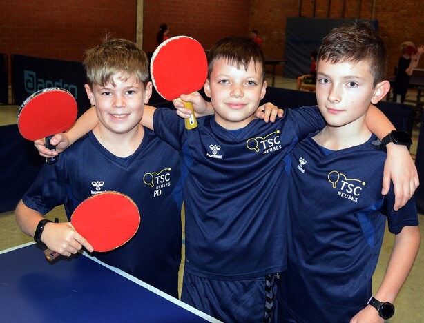 Jugend 13 1. KK - TSC Freigericht mit David Jurk, Paul Dörfel und Damir Mirchuk