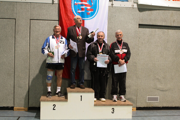 Siegerehrung 80 Herren Einzel