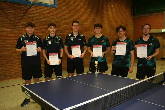 Kreisliga Jugend 19: Nidderauer TTC, Sieger TTC Schöneck