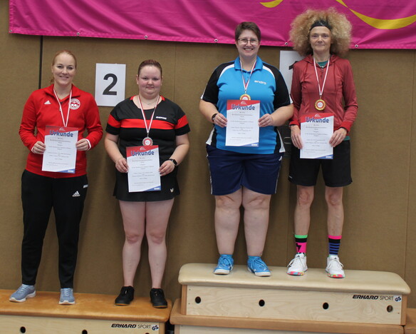 Siegerfoto Damen C-Doppel