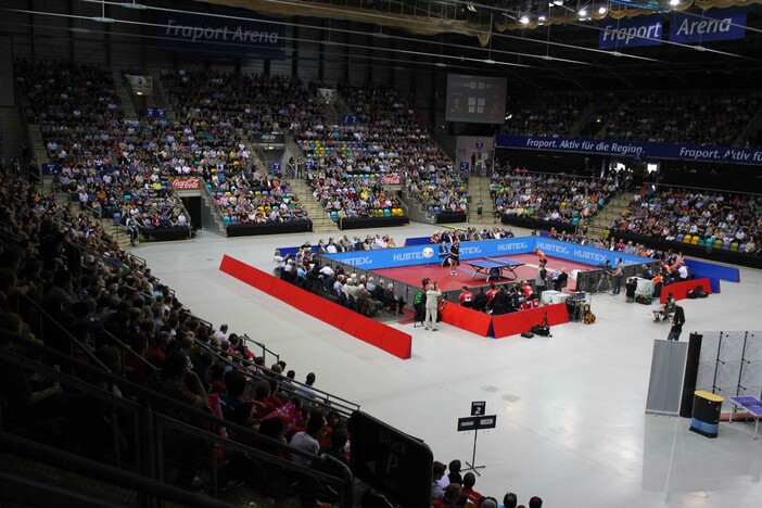 Erneut ausverkauft die Fraport-Arena.