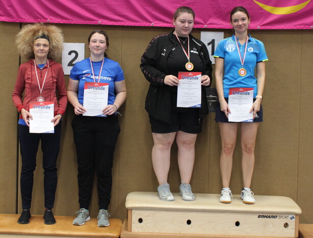 Siegerfoto Damen Doppel B-Klasse