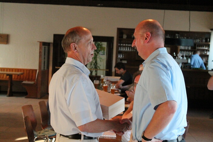 Dieter Menger und Wolfgang Gores