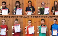 Tischtennis-Jugend zeigt gute Leistungen - Spielende aus allen sieben teilnehmenden Vereinen weiter zur Bezirksvorrangliste
