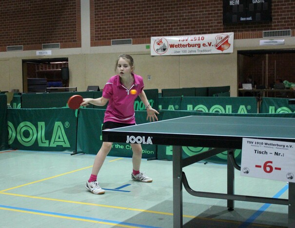 Sophia Klee (TSV Heiligenrode) ist die efrolgreichste hessische Nachwuchsspielerin