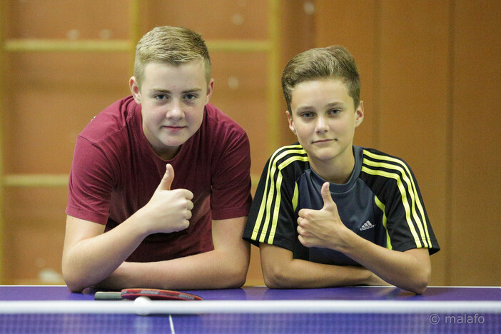 A-Schüler Doppel, Ott/Wornat (TSV Gemünden) Bilder von Matthias Lange (www.malafo.de)