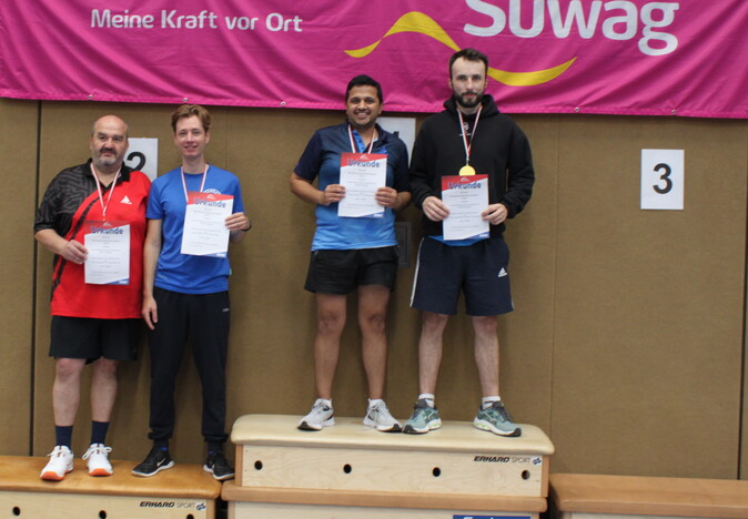 Siegerfoto Erwachsene Doppel D-Klasse