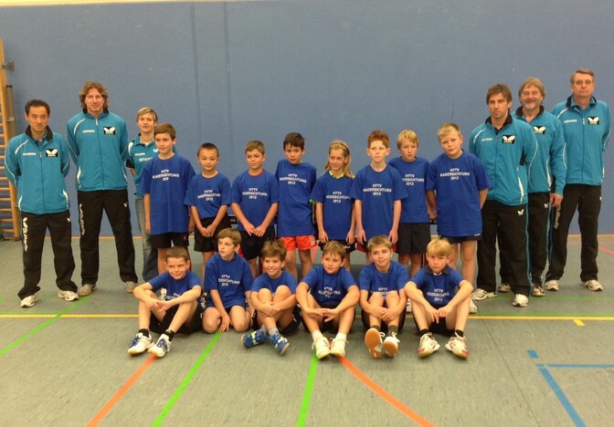 Kadersichtung 29 09 2012 Ffm -Sportschule