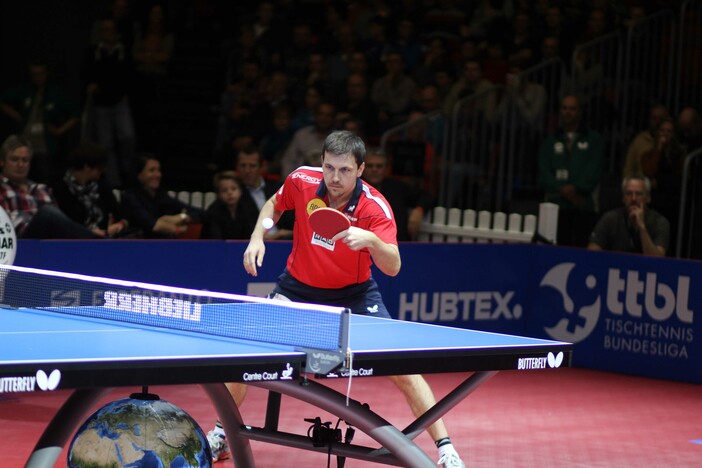 Timo Boll wurde zum herausragenden Spieler des Pokalwettbewerbes.
